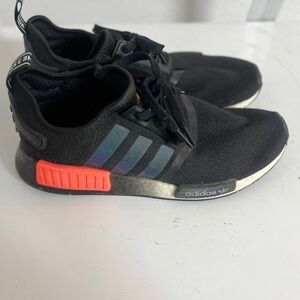 adidas Black and Orange Athletic Sneakers